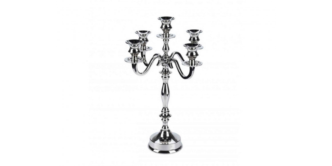 Մոմակալ KOOPMAN CANDLE HOLDER 395MM SILVER (A06931790)