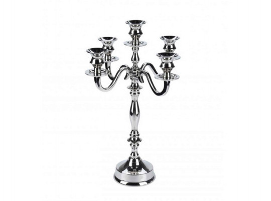 Подсвечник KOOPMAN CANDLE HOLDER 395MM SILVER (A06931790)