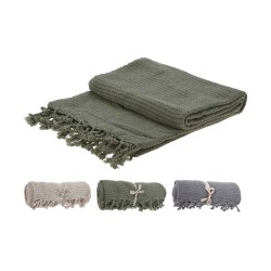 Plaid KOOPMAN 130X170CM THROW 4ASS CLR (A35940140)
