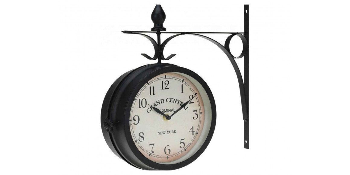 Wall clock KOOPMAN METAL 33X9X33CM (HX9900100)