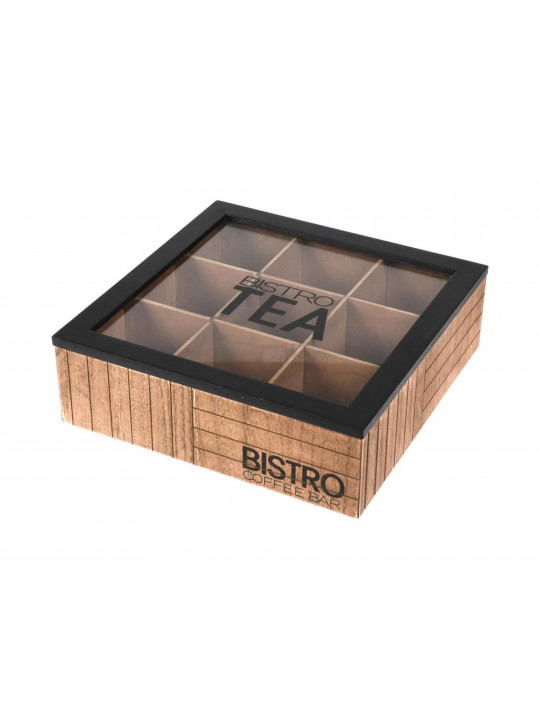 Box and baskets KOOPMAN HZ1940020 TEA BOX BISTRO (682275) 