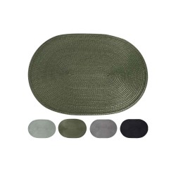 Сервировочная салфетка KOOPMAN C37888880 PLACEMAT OVAL 44x29CM 4ASS (483639) 