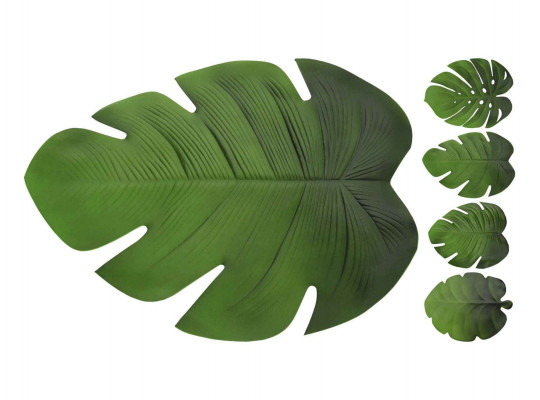 Table runner KOOPMAN CY5655060 PLACEMATE LEAF SHAPE 45x38CM (477096) 