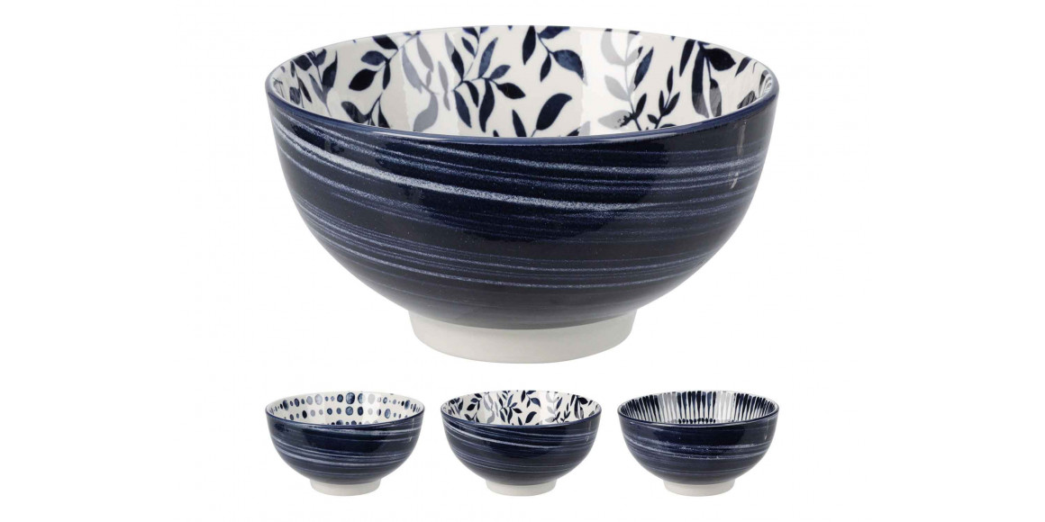 Bowl KOOPMAN Q96000770 BLUE DIA 16CM 3ASS (457484) 