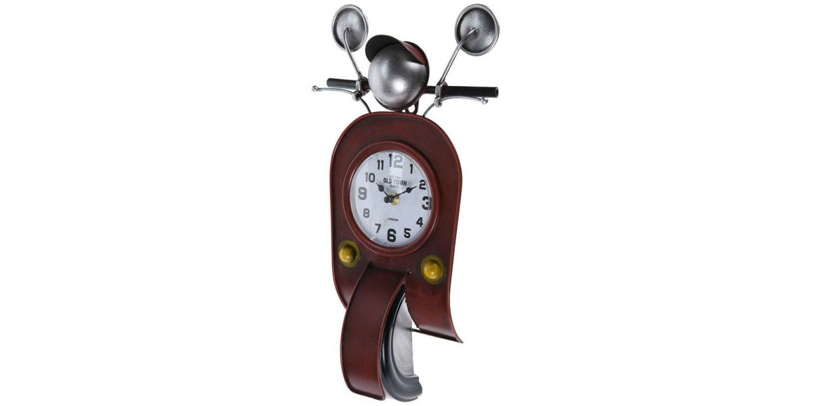 Wall clock KOOPMAN SCOOTER RED (Y36300140)