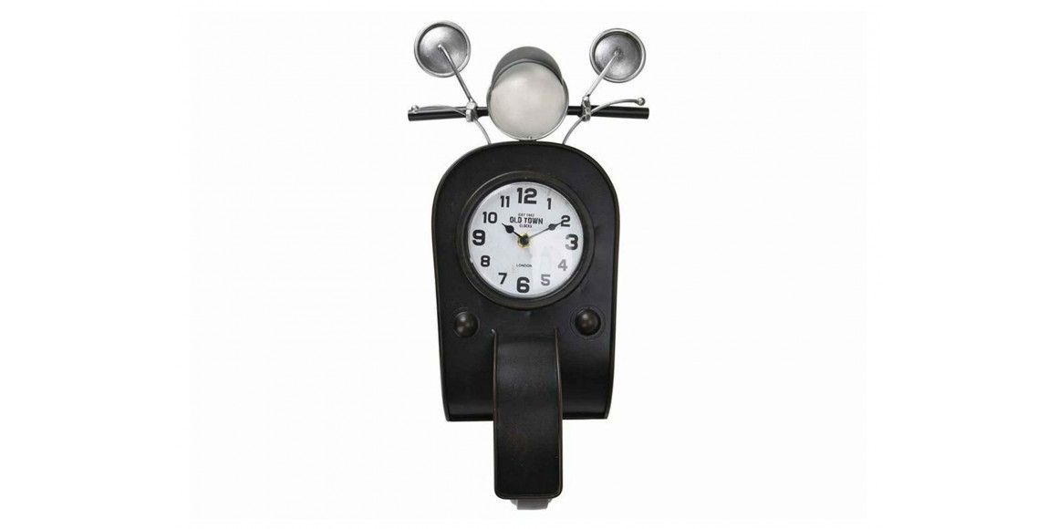 Wall clock KOOPMAN IRON SCOOTER BLACK (Y36300160)