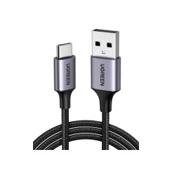 Cable UGREEN USB-A to Type-C nickel plating 2m (BK) (60128)