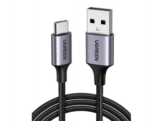 Մալուխ UGREEN USB-A to Type-C nickel plating 2m (BK) 60128