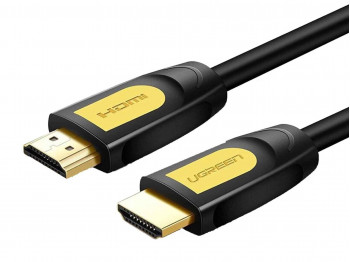 Cable UGREEN HDMI MALE TO MALE BRAIDED CABLE 3m (YL/BK) (10130)