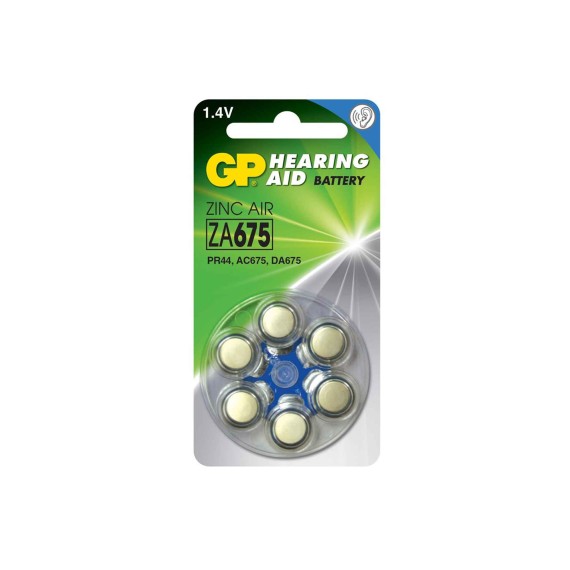 Батарейки GP ZA675 