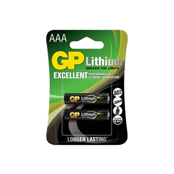 Մարտկոցներ GP LITHIUM AAA 