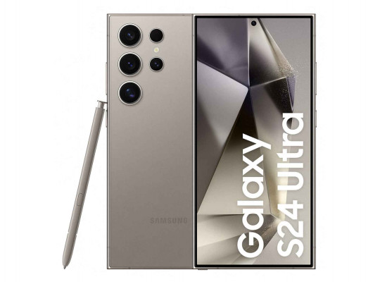 Սմարթ հեռախոս SAMSUNG Galaxy S24 Ultra 5G SM-S928B/DS 12GB 256GB (Gray Titanium) 