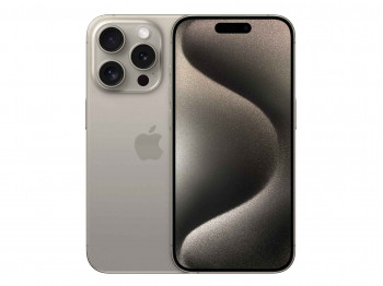 Սմարթ հեռախոս APPLE IPHONE 15 PRO 256GB (NATURAL TITANIUM) (MTV53RX/A)