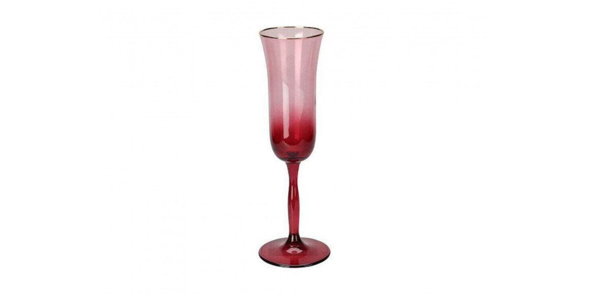 Cup KOOPMAN 046100360 CHAMPAGNE GLASS RED 175ML 6710