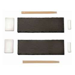 Tray KESPER 38142 SLATE SUSHI SET 