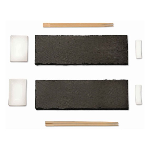 Поднос KESPER 38142 SLATE SUSHI SET 