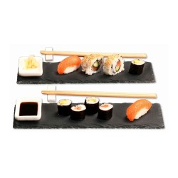 Tray KESPER 38142 SLATE SUSHI SET 