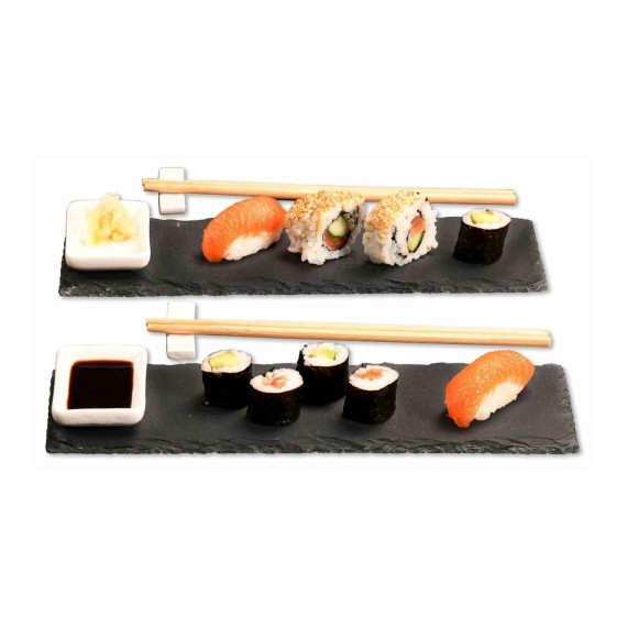 Поднос KESPER 38142 SLATE SUSHI SET 