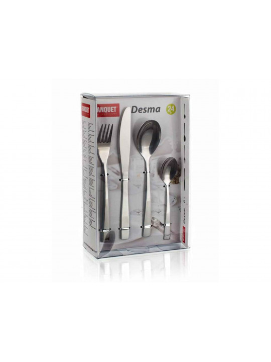 Table cutlery BANQUET 41S0571CSBQ DESMA 24PC 