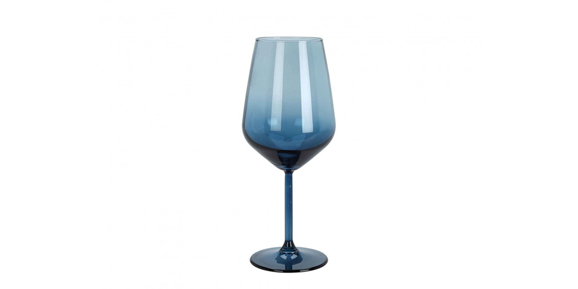 Стакан KOOPMAN 046100490 WINE GLASS BLUE 490ML 7267