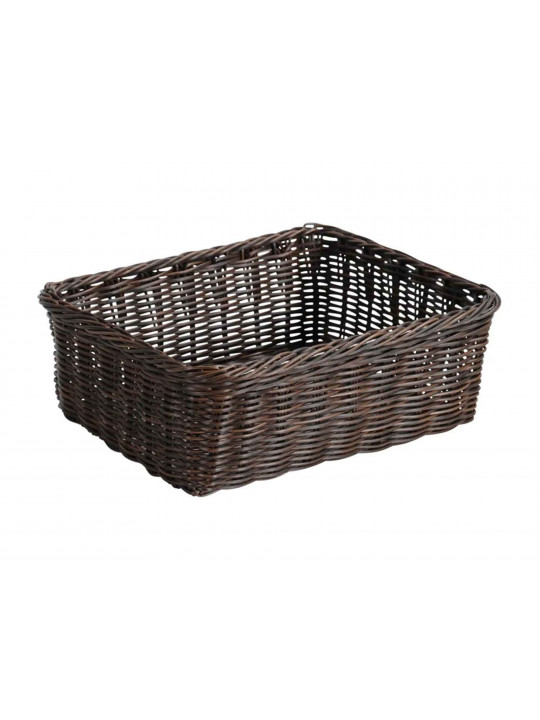 Bread basket KESPER 17863 PLASTIC MESH BROWN 