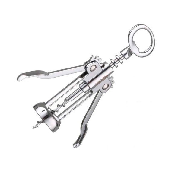 Открывалки PEDRINI 0033-4 CORKSCREW W/CAP LIFTER CHROMED 
