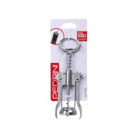 Открывалки PEDRINI 0033-4 CORKSCREW W/CAP LIFTER CHROMED 