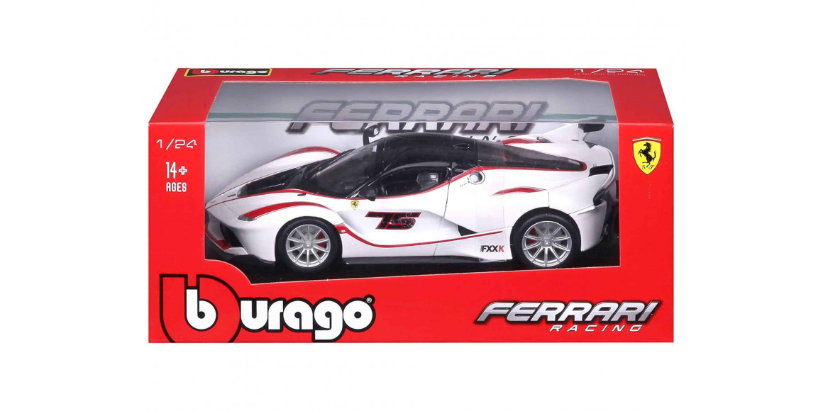 Transport BBURAGO 18-26301 (#75) ՄԵՔԵՆԱ FERRARI FXX K SCALE 1:24 