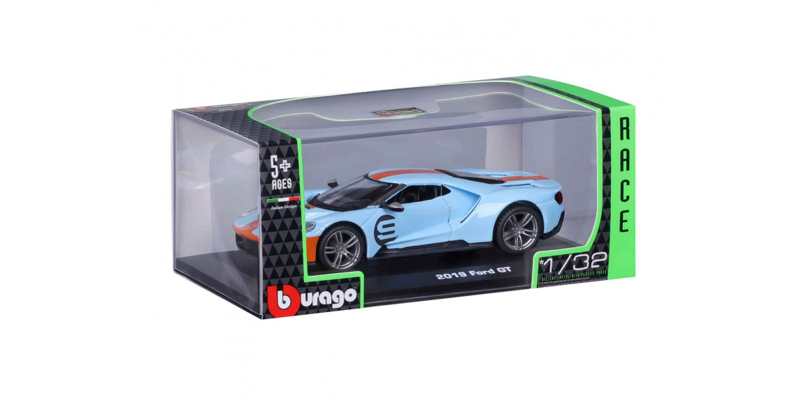 Transport BBURAGO 18-41164 ՄԵՔԵՆԱ 2019 FORD GT HERITAGE SCALE 1:32 