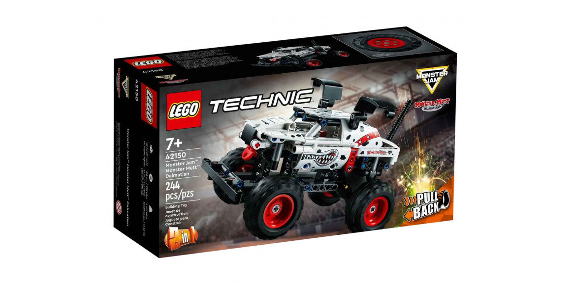 Կոնստրուկտոր LEGO 42150 MONSTER JAM™ MONSTER MUTT™ DALMATIAN™ 