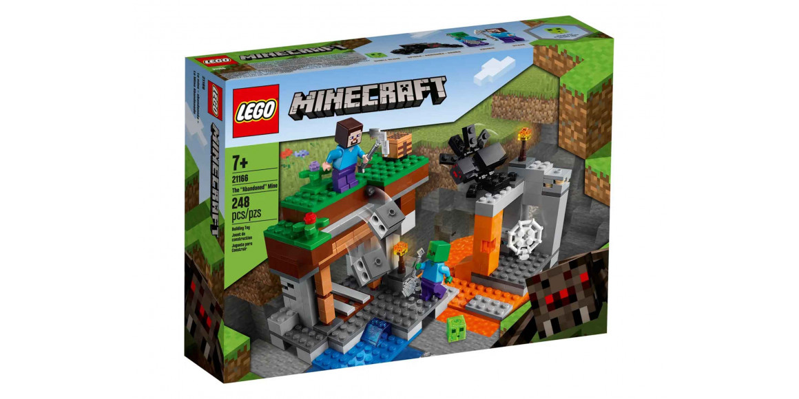 Կոնստրուկտոր LEGO 21166 Minecraft Լքված հանք 