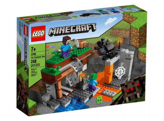 Կոնստրուկտոր LEGO 21166 Minecraft Լքված հանք 