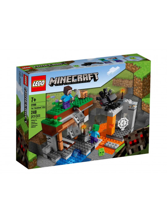 Конструктор LEGO 21166 Minecraft Լքված հանք 
