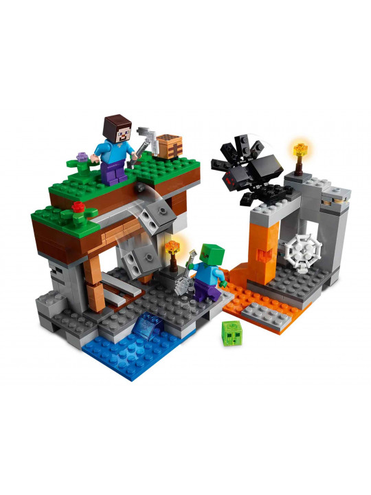 Конструктор LEGO 21166 Minecraft Լքված հանք 
