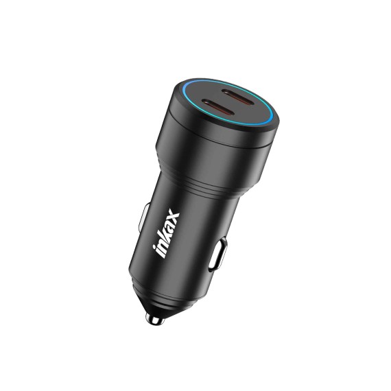Մեքենայի ադապտեր INKAX CAR CHARGER CA-10 (BK) 