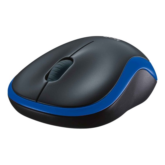 Mouse LOGITECH M185 WIRELESS (BLUE) (L910-002239)
