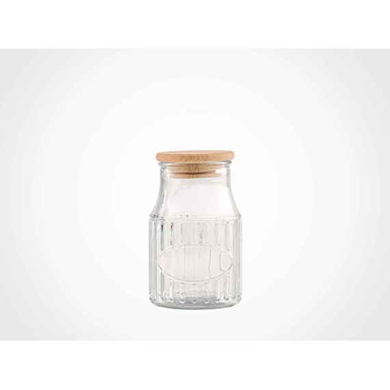 Банка LIMON 226459 W/WOOD LID 230ML (909142) 