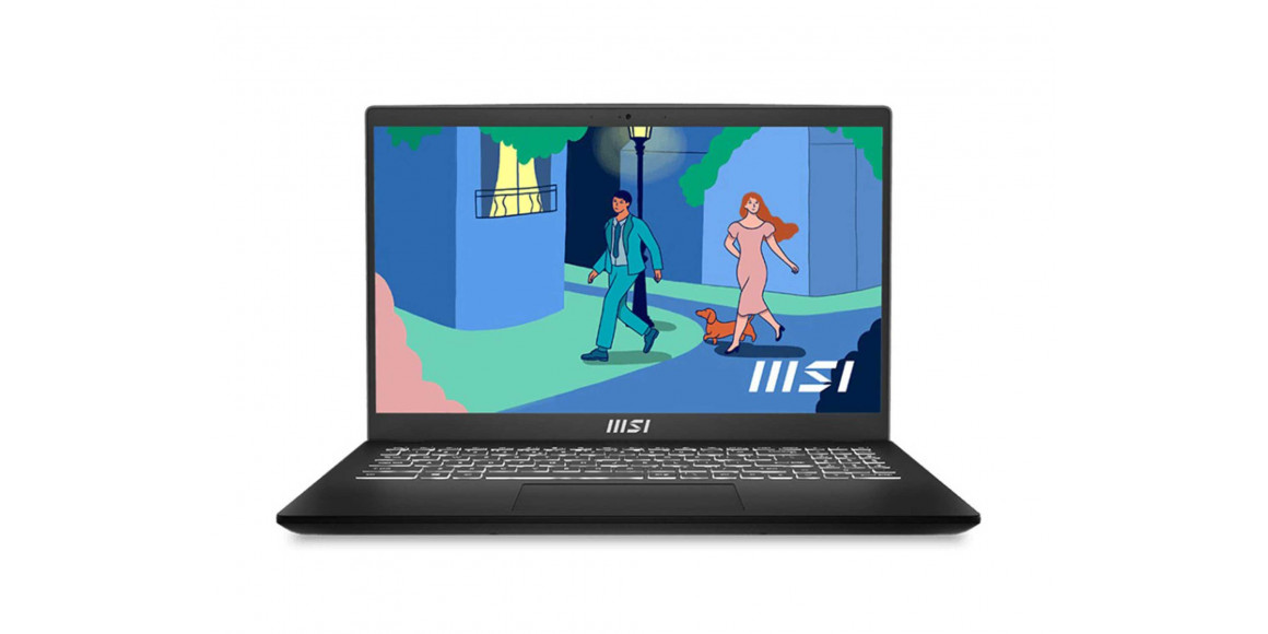 Notebook MSI Modern 15 B12M-232XGE (i5-1235U) 15.6 8GB 512GB (Black) (9S7-15H112-232)