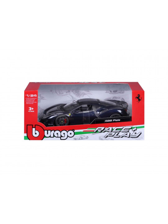 Transport BBURAGO 18-26026 BU FERRARI FERRARI 488 PISTA SCALE 1:24 