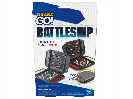 Board games HASBRO F8252 GRAB AND GO BATTLESHIP 