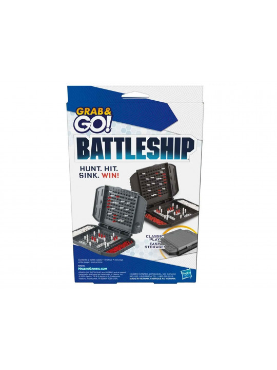 Настольные игры HASBRO F8252 GRAB AND GO BATTLESHIP 