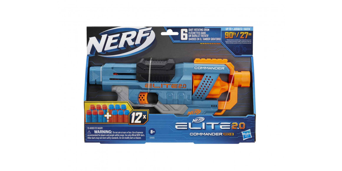 Զենք HASBRO E9485 NERF ELITE 2.0 COMMANDER RD-6 