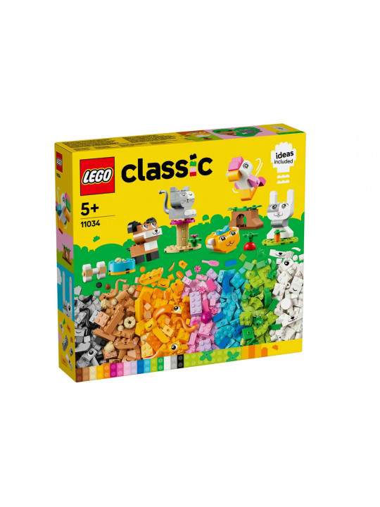 Конструктор LEGO 11034 CLASSIC ԿՐԵԱՏԻՎ ԿԵՆԴԱՆԻՆԵՐ 