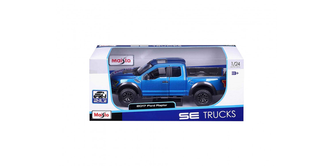 Transport MAISTO 31266 ՄԵՔԵՆԱ 2017 FORD F-150 RAPTOR SCALE 1:24 