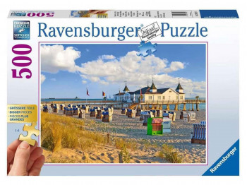 Puzzle and mosaic RAVENSBURGER 13652 BEACH BASKETS IN AHLBECK 500 ԿՏ. 