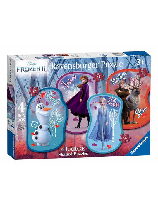 Puzzle and mosaic RAVENSBURGER 3025 ՖՐՈԶԵՆ 2 4 ՄԵԾ ՉԱՓԵՐԻ 