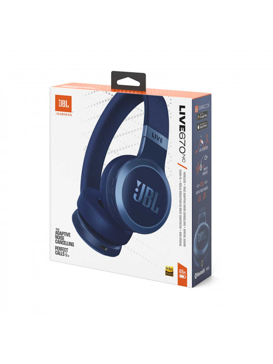 Наушник JBL LIVE 670 NC (BL) 