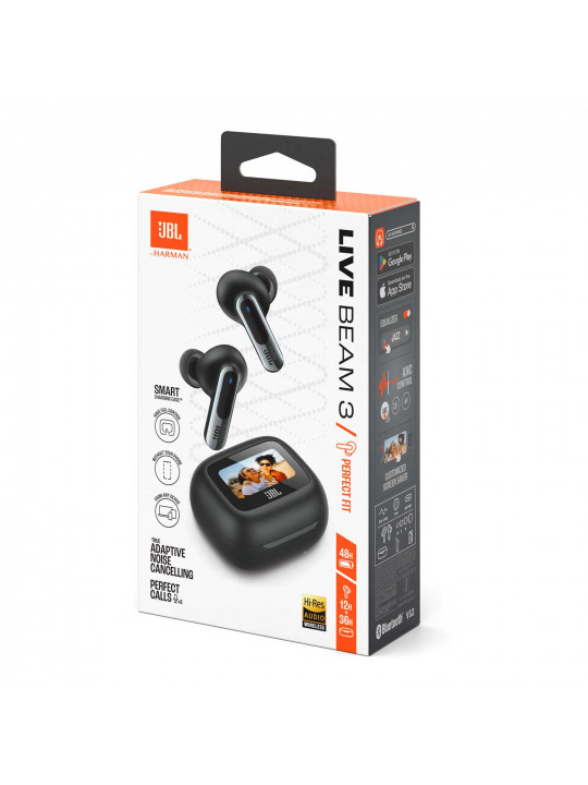 Tws headphone JBL LIVE BEAM 3 (BK) 