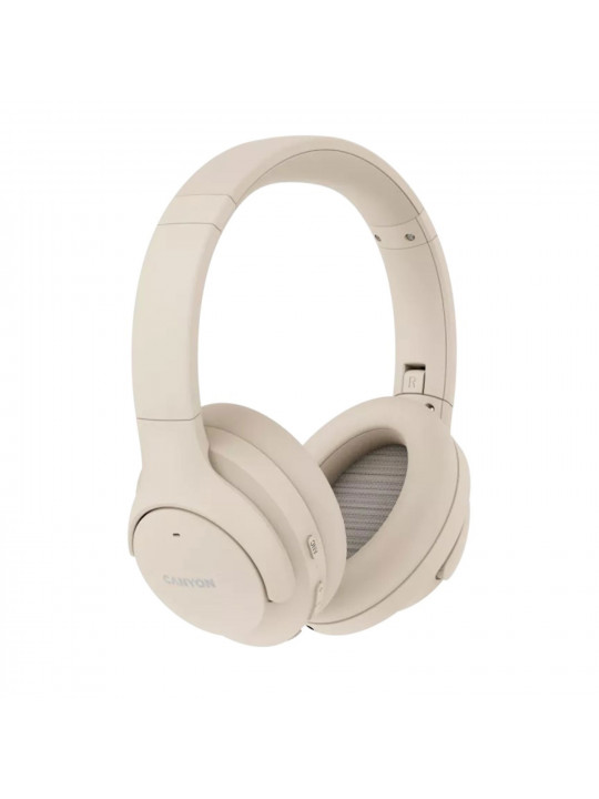 Headphone CANYON OnRiff 10 (Beige) (CNS-CBTHS10BG)