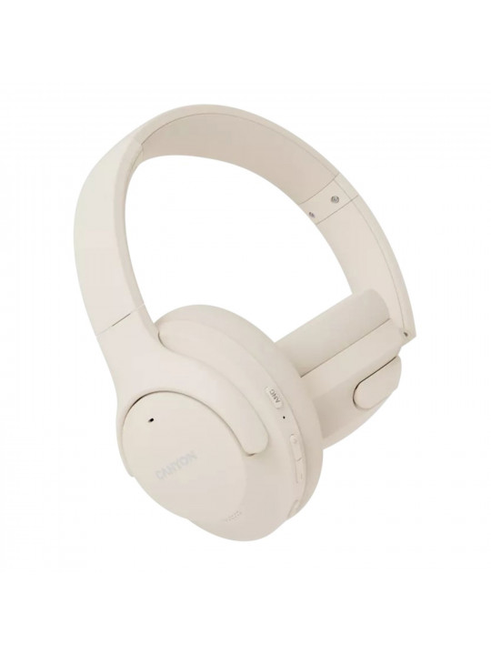 Headphone CANYON OnRiff 10 (Beige) (CNS-CBTHS10BG)